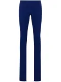 Maximilian Davis low-rise slim-fit trousers - Blue
