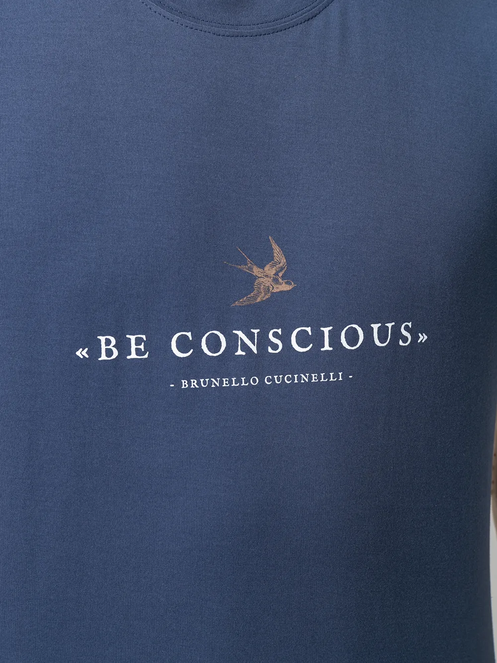 фото Brunello cucinelli футболка be conscious с логотипом