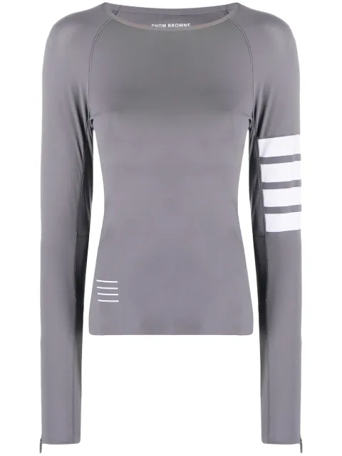 Thom Browne top de compresión con motivo 4-Bar