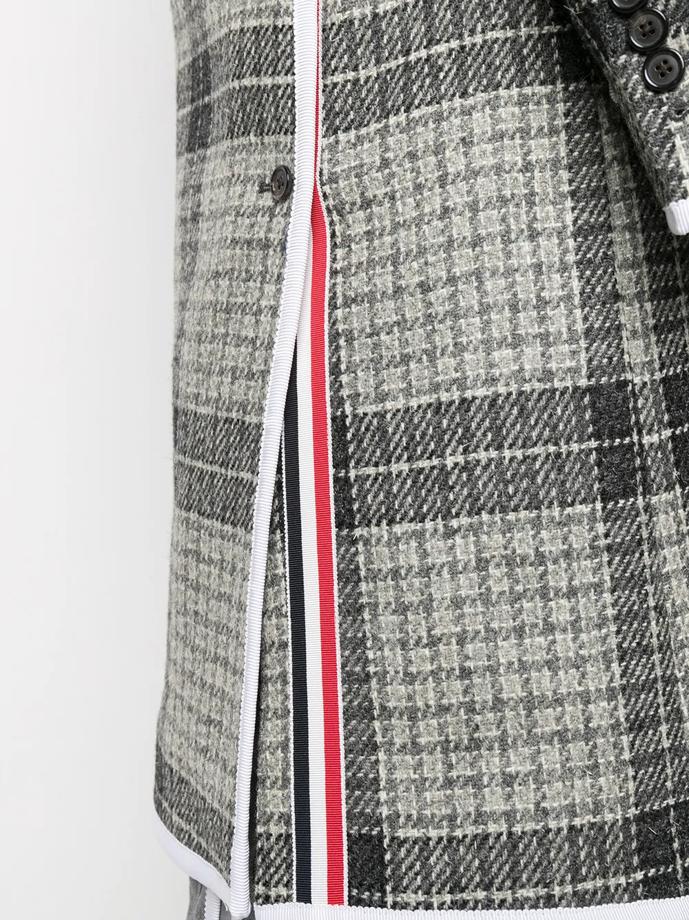 фото Thom browne пальто в клетку windowpane
