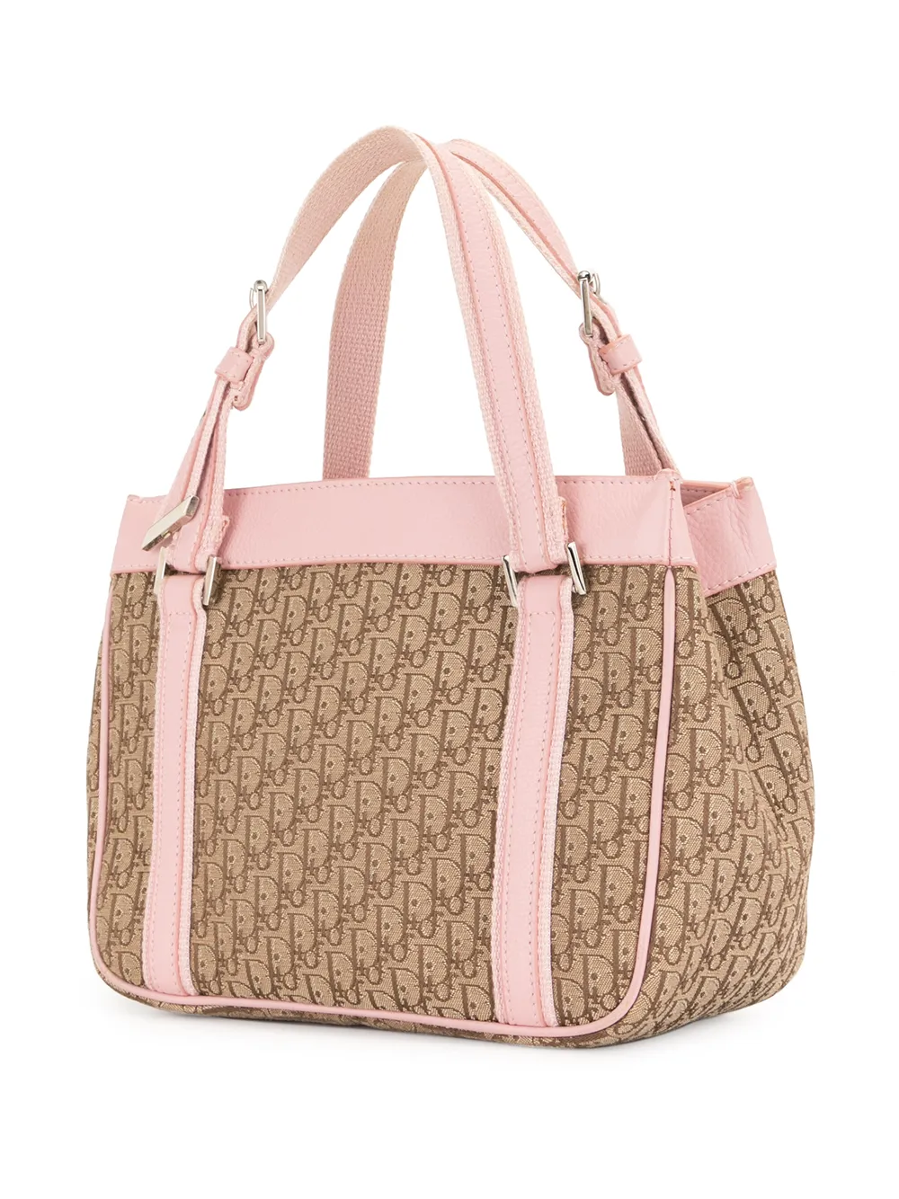 фото Christian dior сумка-тоут street chic pre-owned с узором trotter