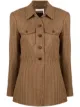Image 1 of Chloé single-breasted houndstooth jacket