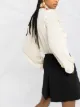 Chloé ruffle-trim silk blouse