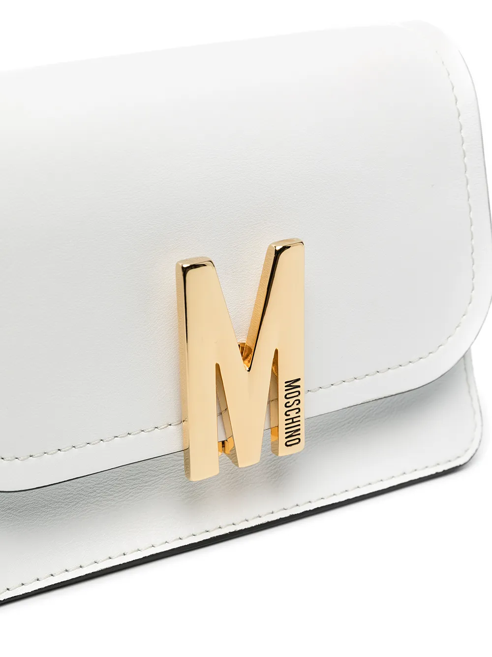 фото Moschino сумка через плечо с логотипом m