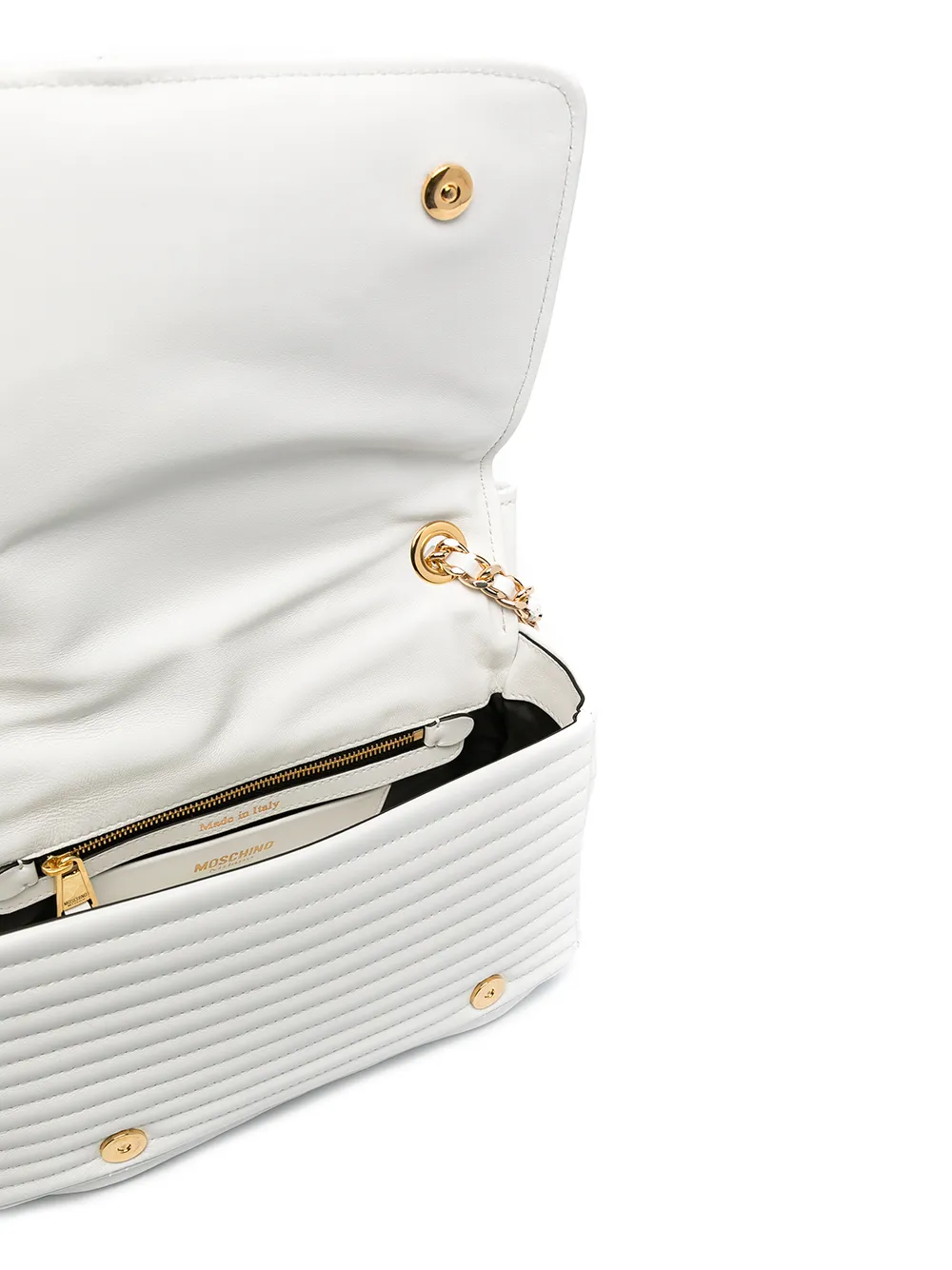 фото Moschino сумка на плечо в виде байкерской куртки