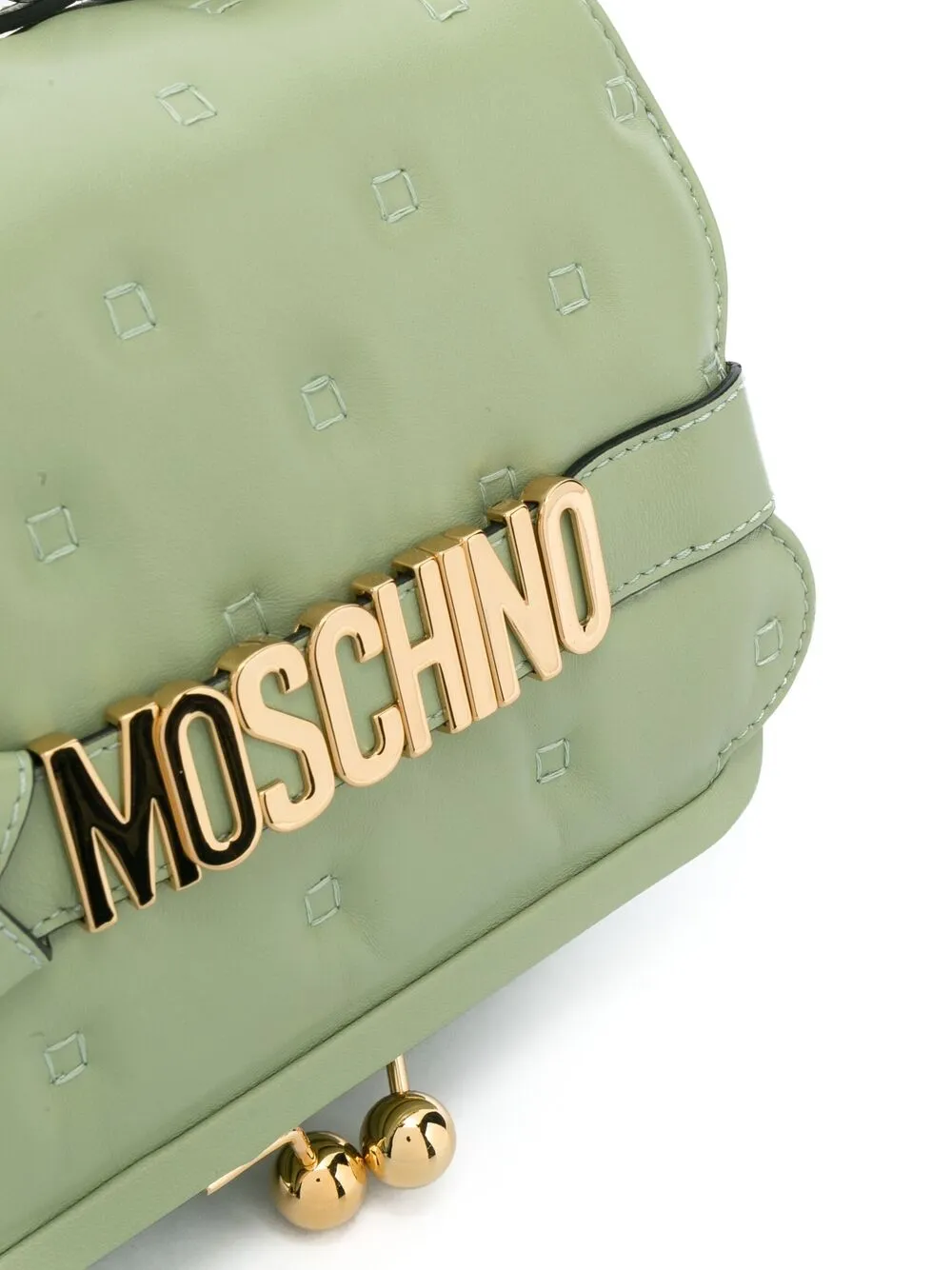 фото Moschino сумка на плечо pillow с логотипом