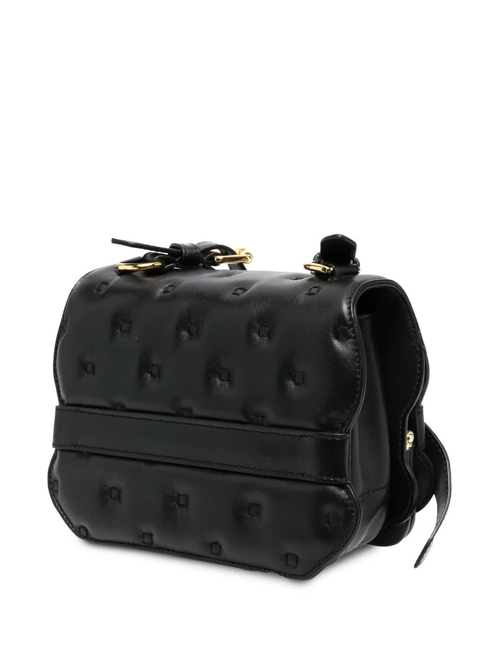 фото Moschino сумка на плечо pillow с металлическим логотипом