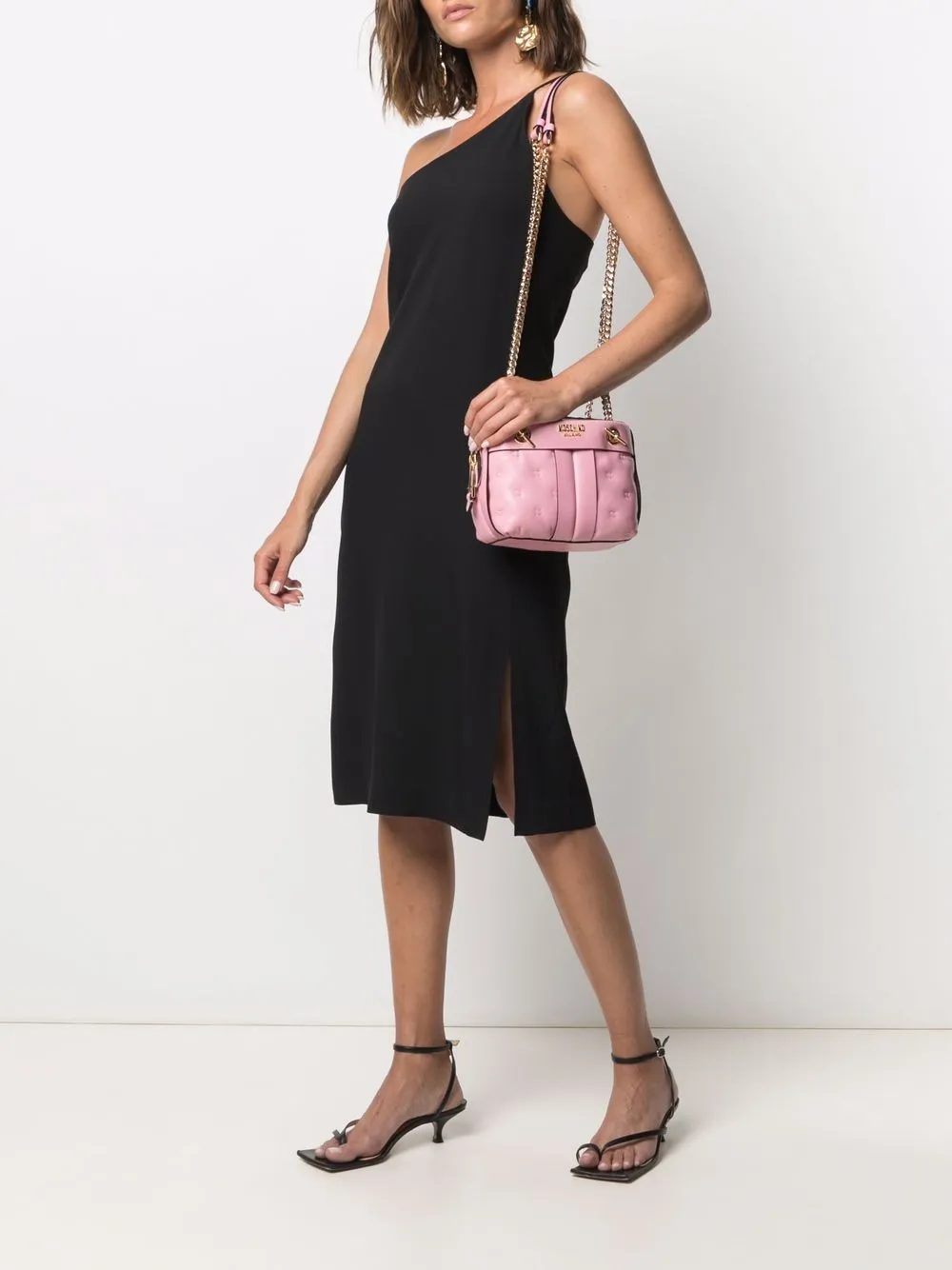 фото Moschino сумка на плечо с логотипом