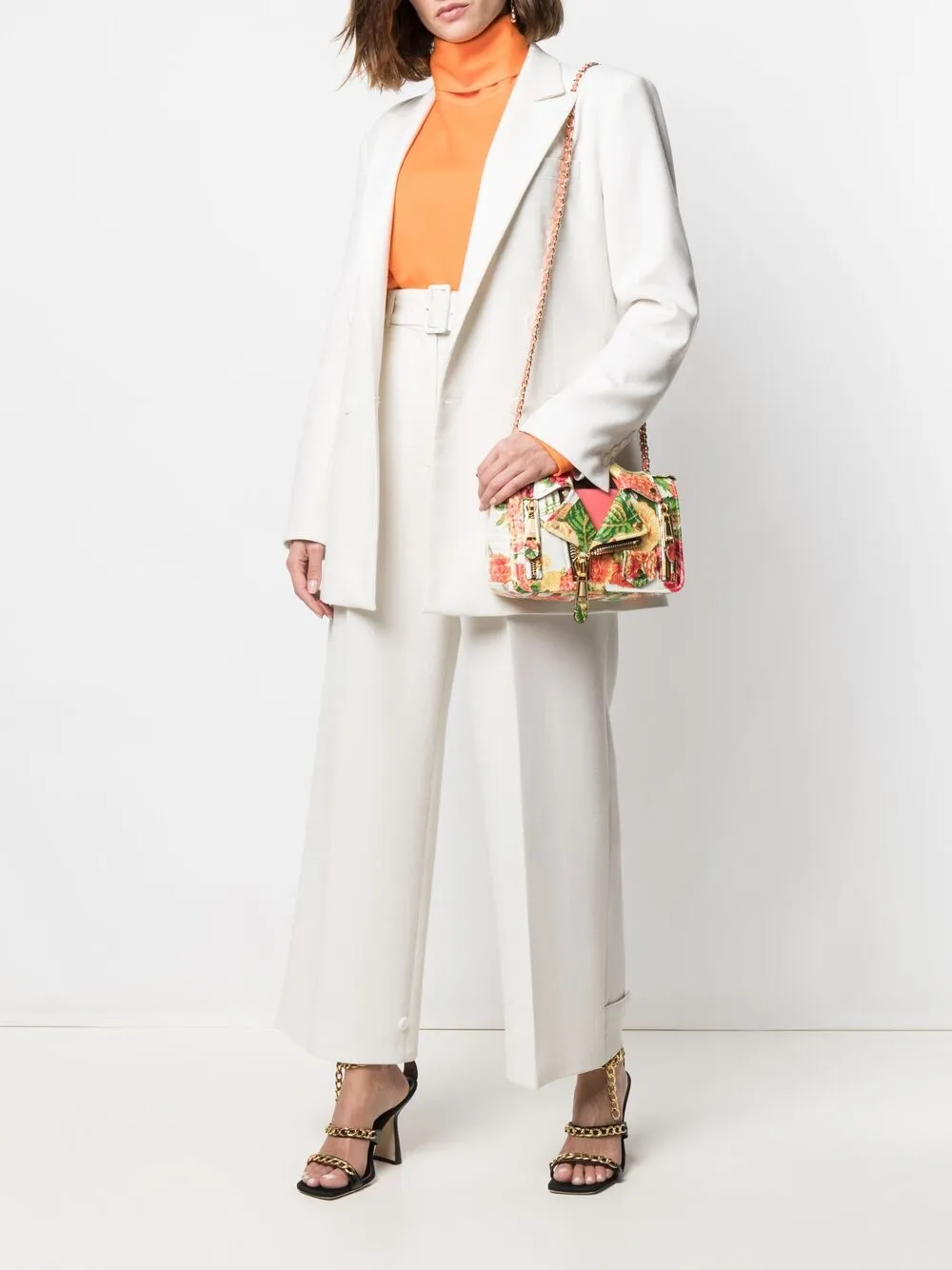 фото Moschino сумка через плечо biker