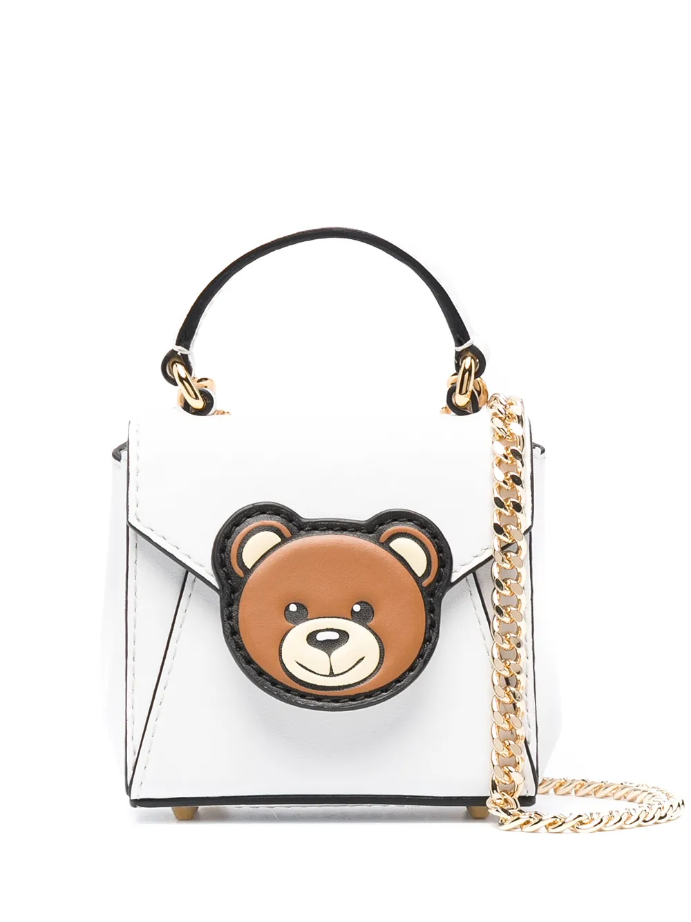 фото Moschino мини-сумка с нашивкой teddy bear