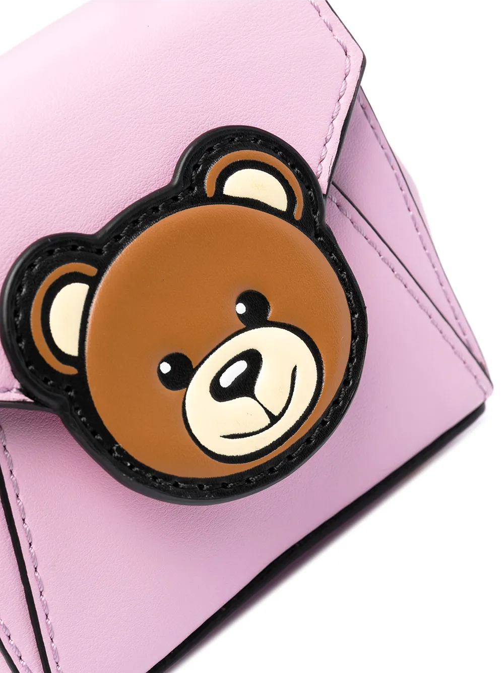 фото Moschino мини-сумка с нашивкой teddy bear