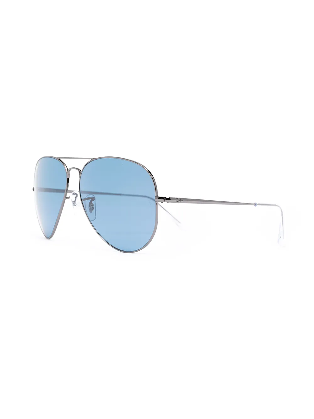 Ray-Ban Zonnebril met piloten montuur - Zilver