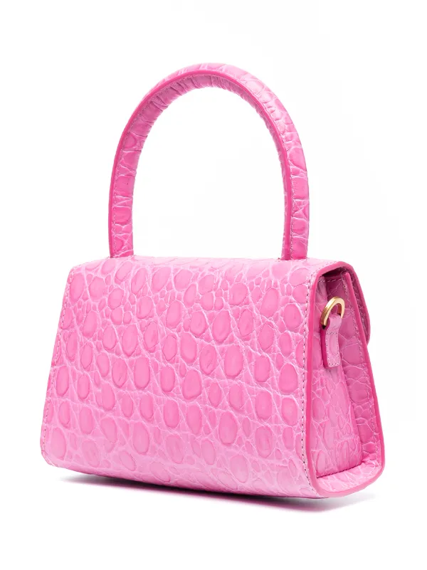 Pink mini croc bag Clearance