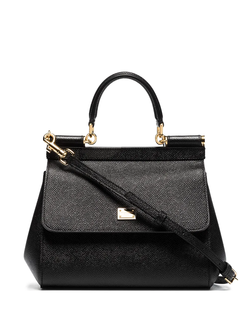 фото Dolce & gabbana сумка на плечо из кожи dauphine