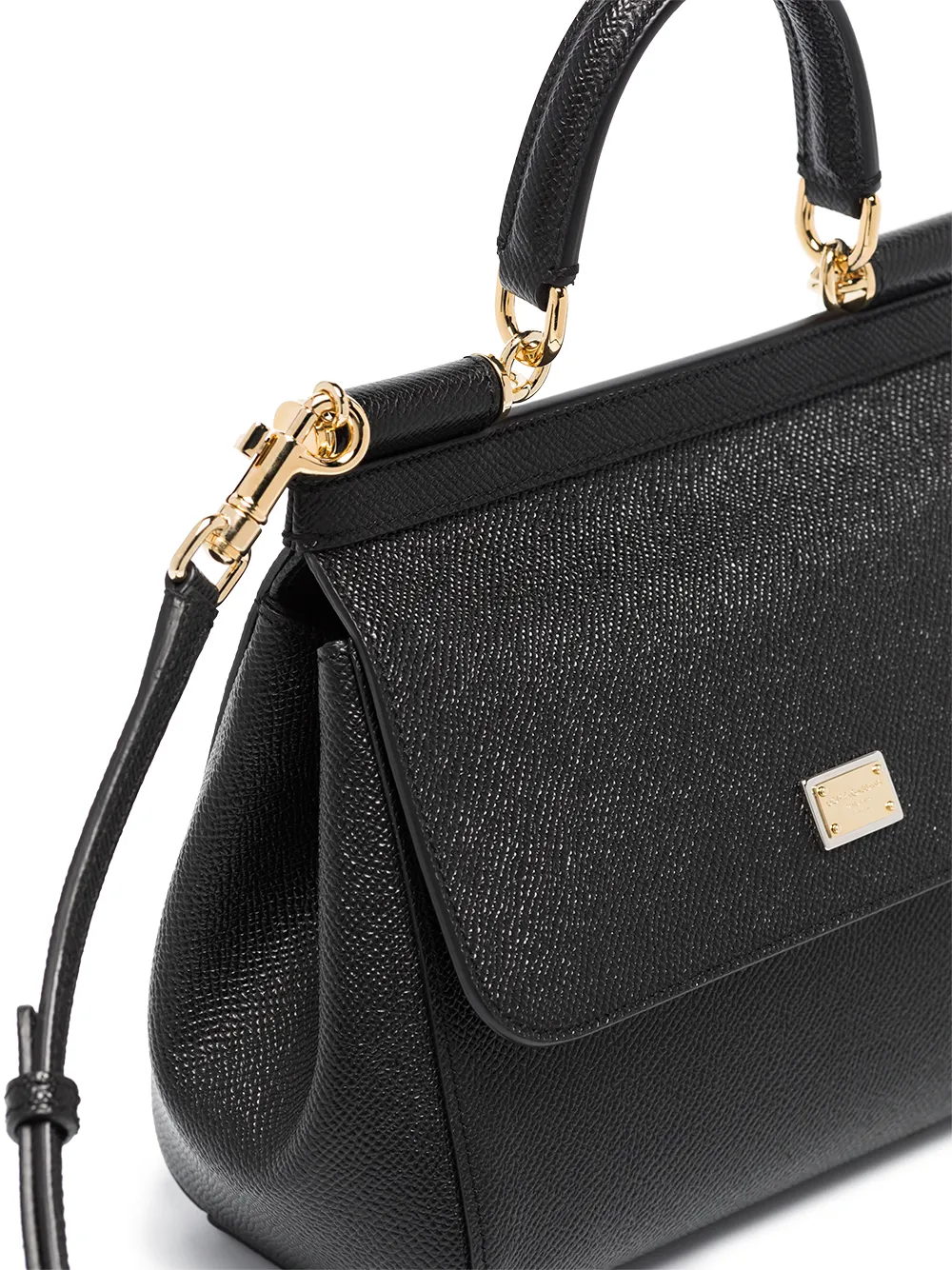 фото Dolce & gabbana сумка на плечо из кожи dauphine