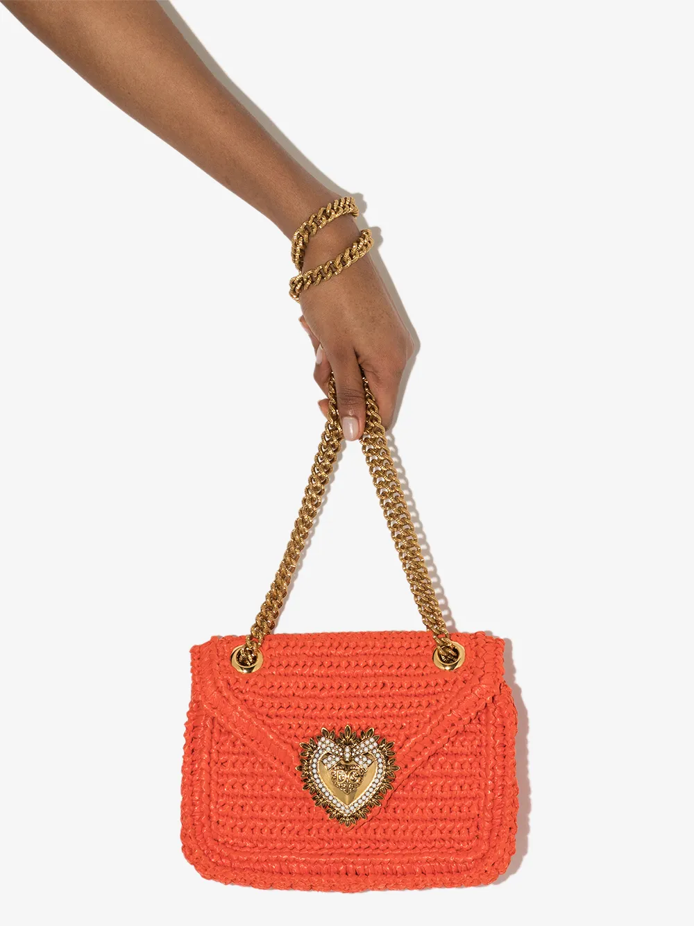 фото Dolce & gabbana сумка на плечо devotion