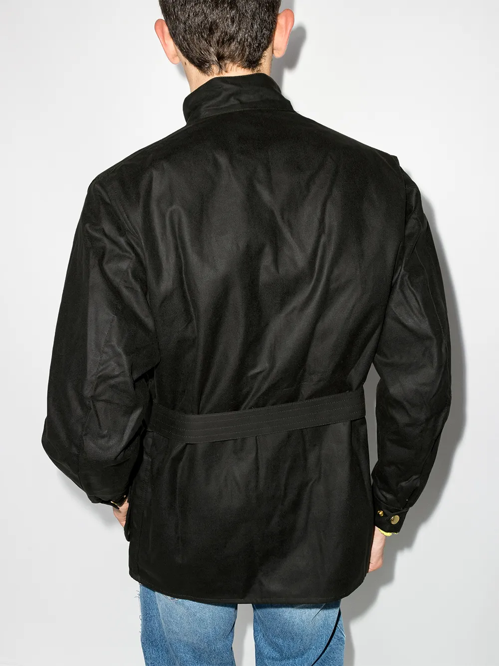 фото Barbour вощеная куртка b. international