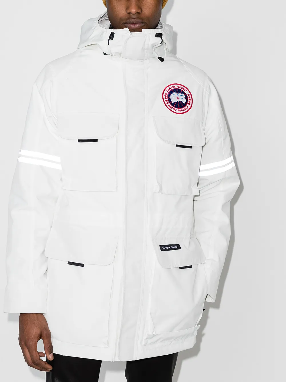Canada Goose Jack met capuchon - Wit
