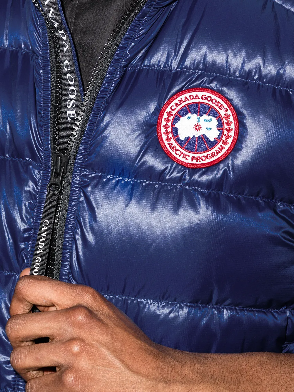 фото Canada goose дутый жилет crofton