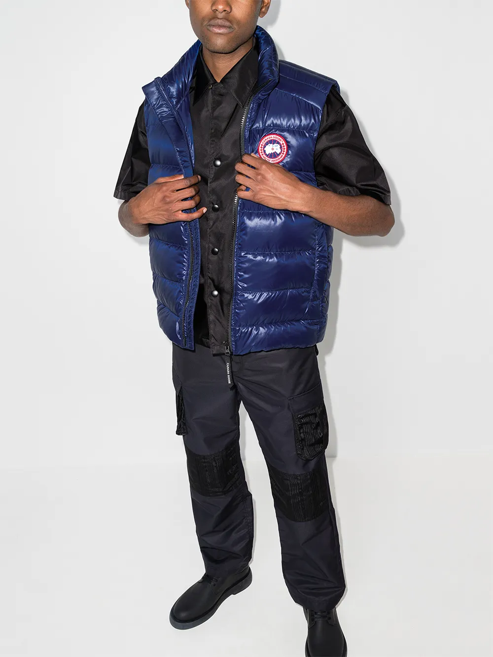 фото Canada goose дутый жилет crofton
