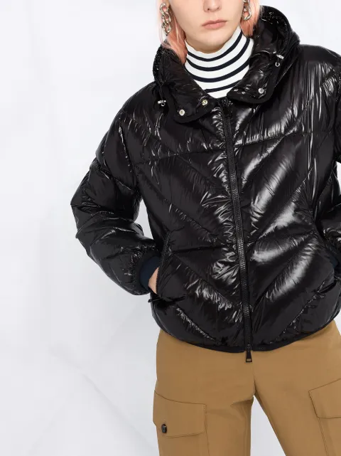 brouel chevron puffer jacket
