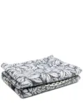 Fornasetti Peccato Originale wool blanket - Blue
