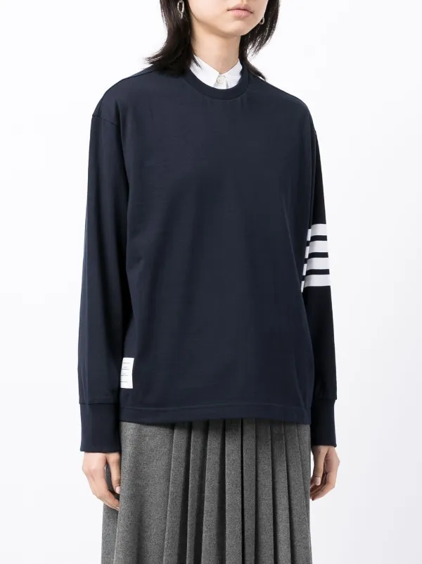 スウェット・トレーナー Thom Browne Sweatshirt Thom Browne - Engineered 4-Bar Jersey Sweatshirt | HBX
