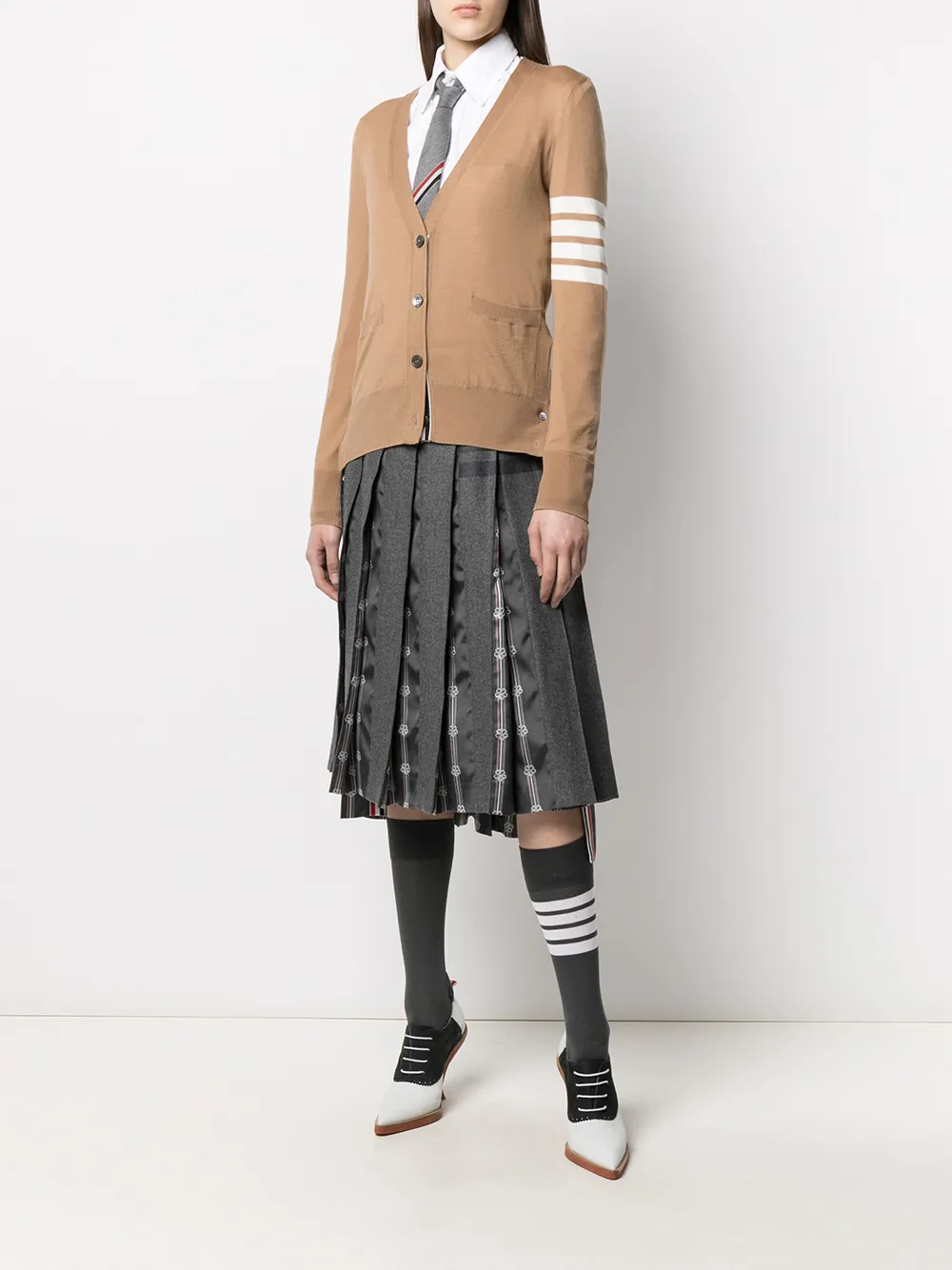 Thom Browne Ruimvallend vest - Beige