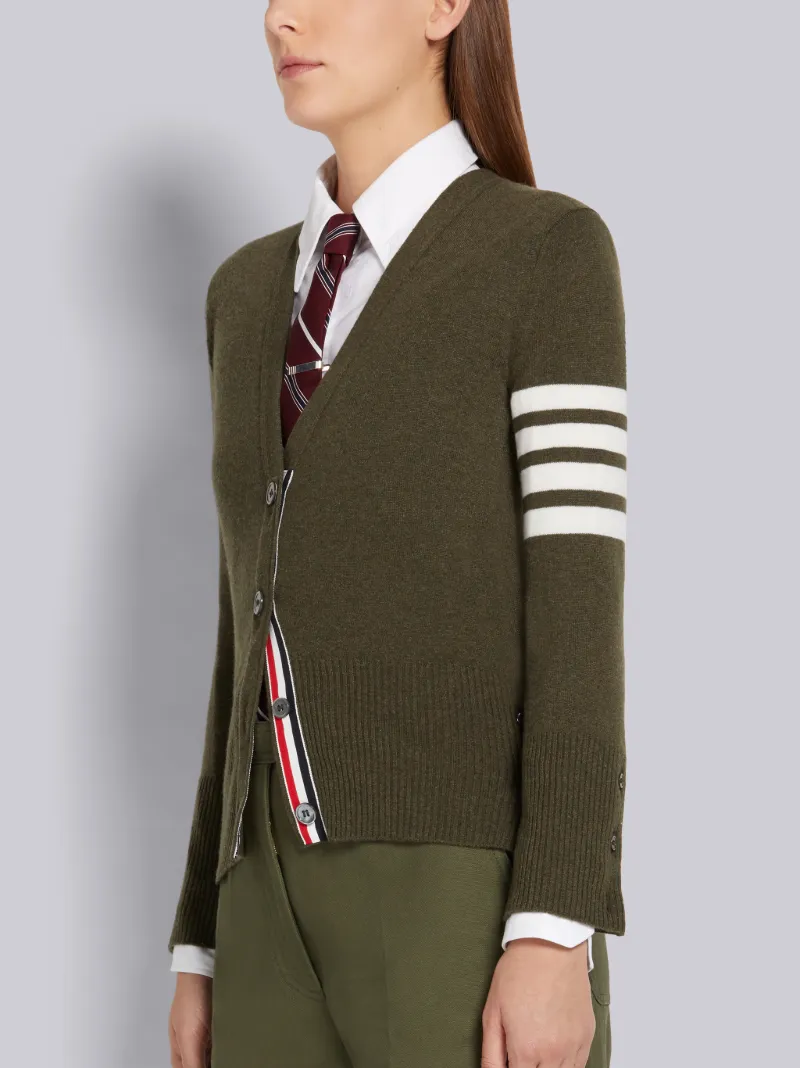 Bar V-Neck Cardigan | Thom Browne 