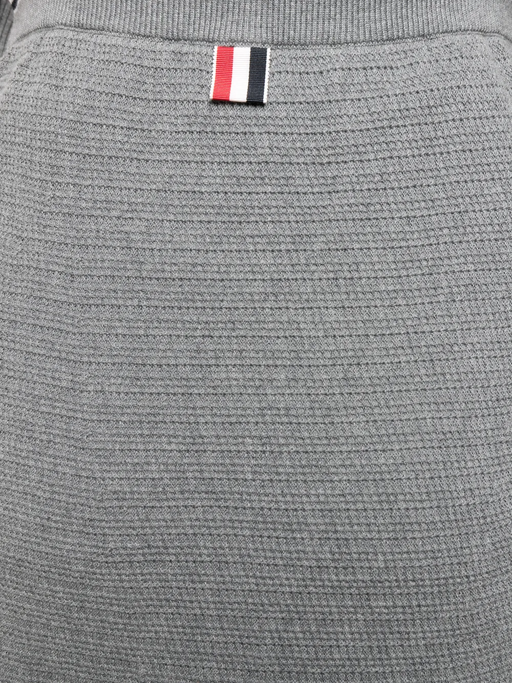 фото Thom browne юбка с полосками rwb и завышенной талией
