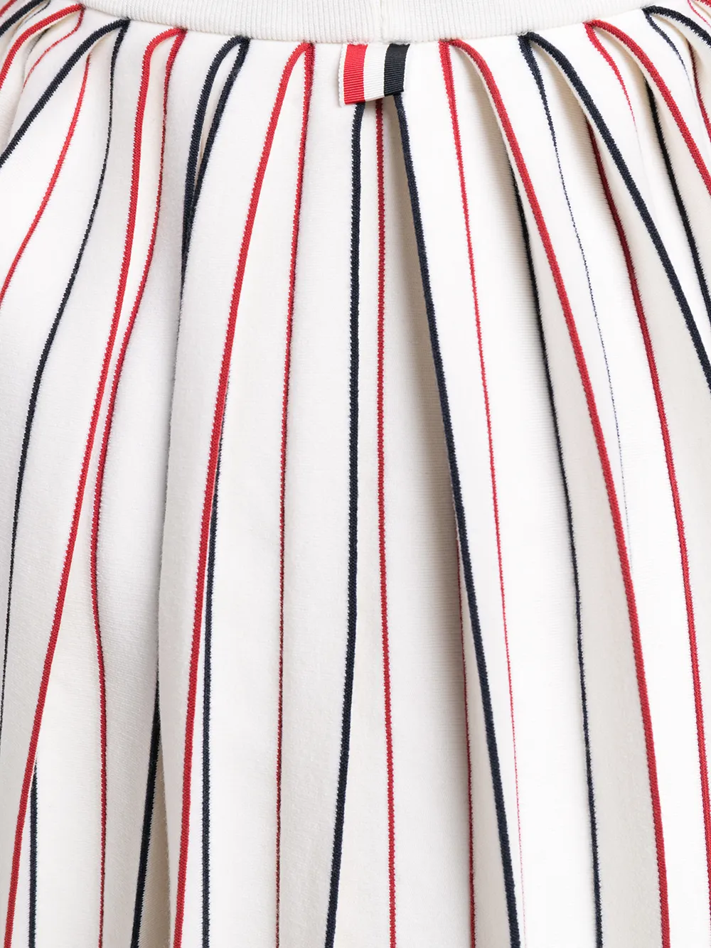 фото Thom browne юбка с полосками rwb и складками