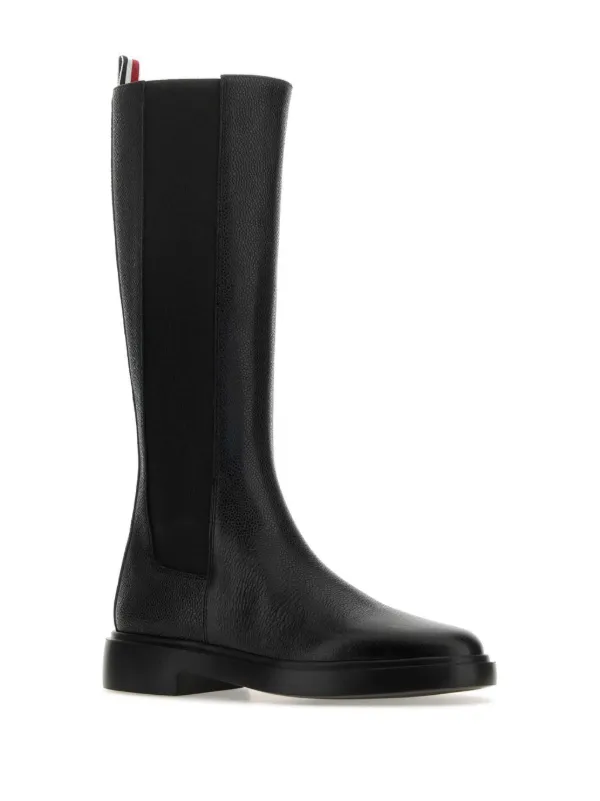 Thom Browne 4BAR チェルシーブーツ | ブラック | FARFETCH JP