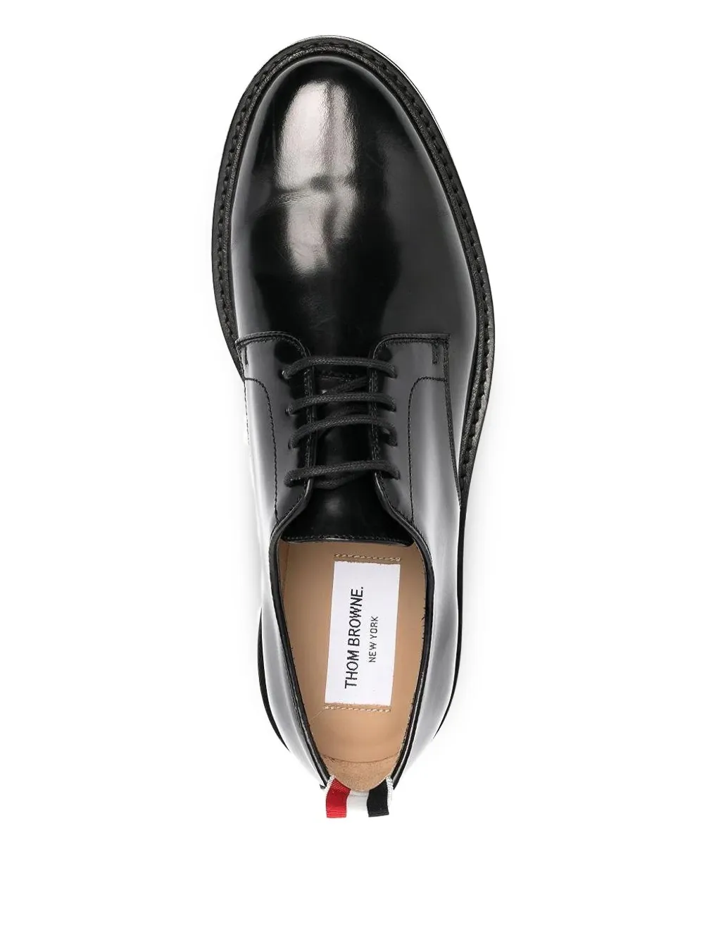 Thom Browne Uniform loafers met veters Zwart