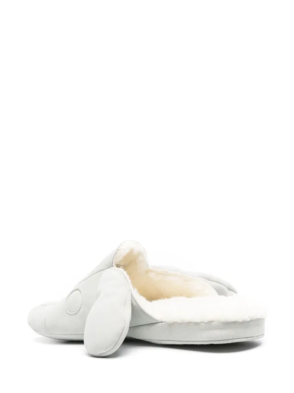 Shearling lined slippers womens deals