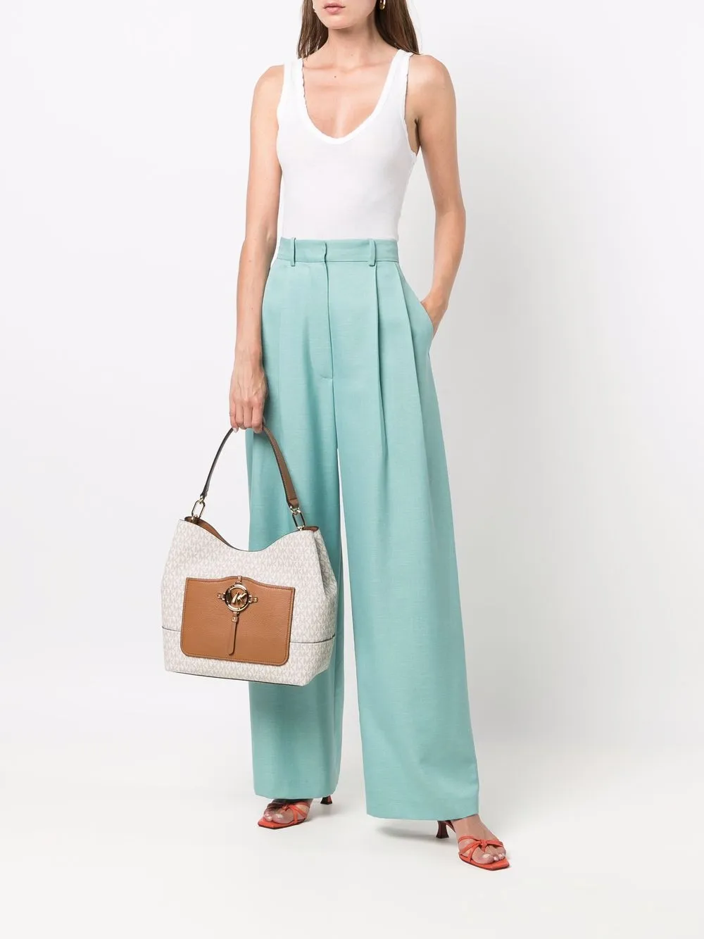 фото James perse топ с u-образным вырезом