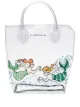 Image 1 of 10 CORSO COMO large mermaid-print transparent tote bag