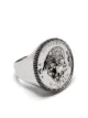 Image 1 of Alexander McQueen skull engraved signet ring