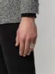 Image 2 of Alexander McQueen skull engraved signet ring