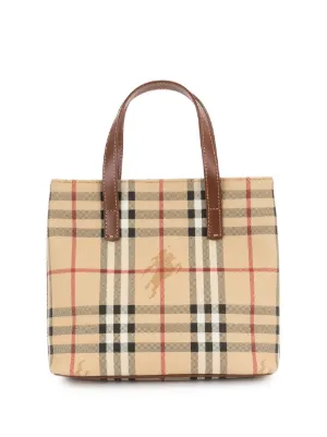 vintage burberry tote bag