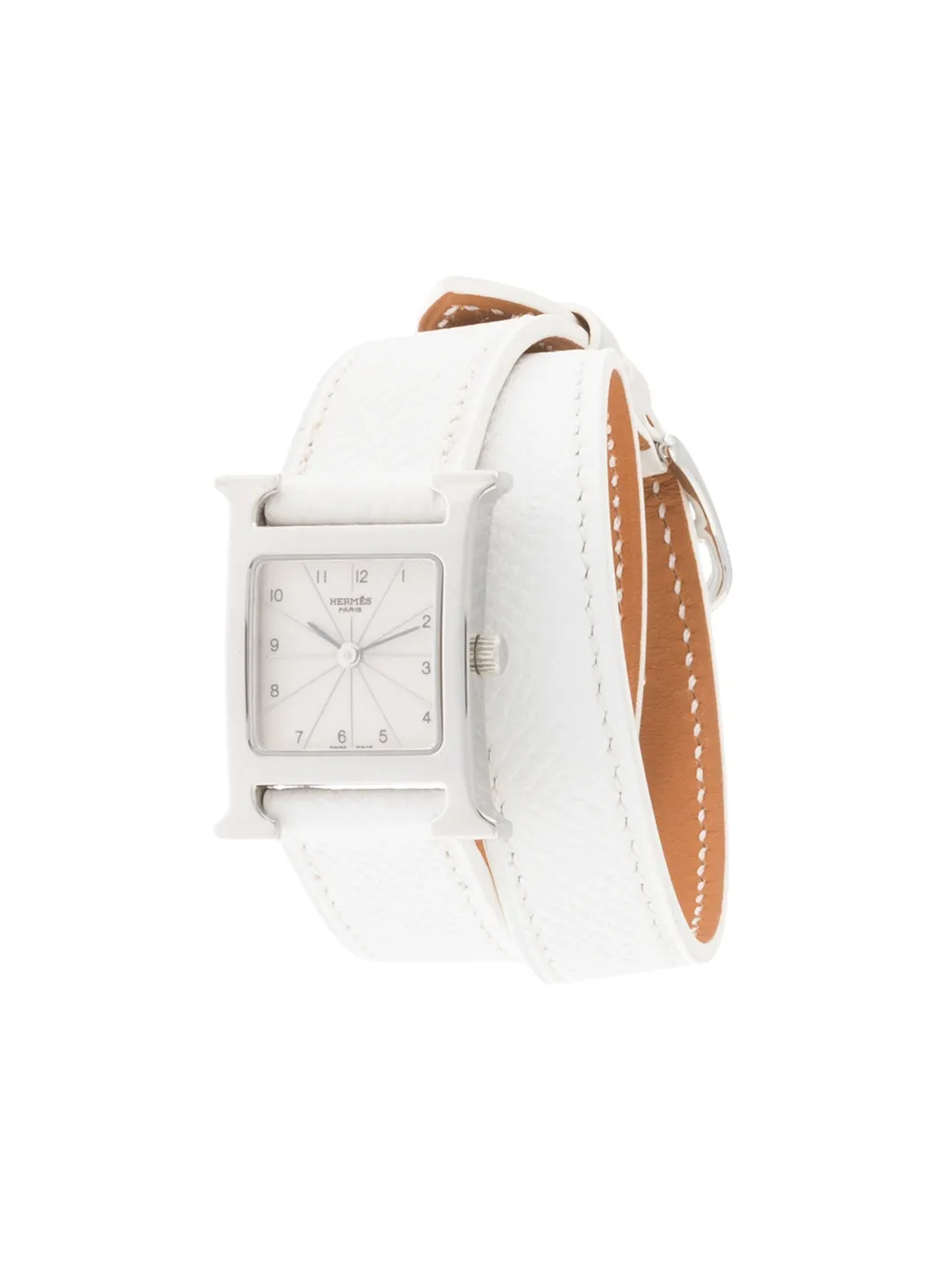 фото Hermès кварцевые наручные часы heure h pre-owned 20 мм
