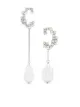 Image 1 of Chloé Darcey crystal-embellished earrings