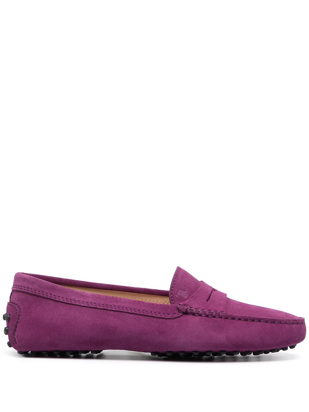 Tod's Gommino Driving Shoes In Purple
