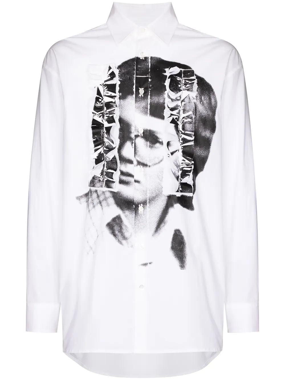 фото Raf simons рубашка с принтом