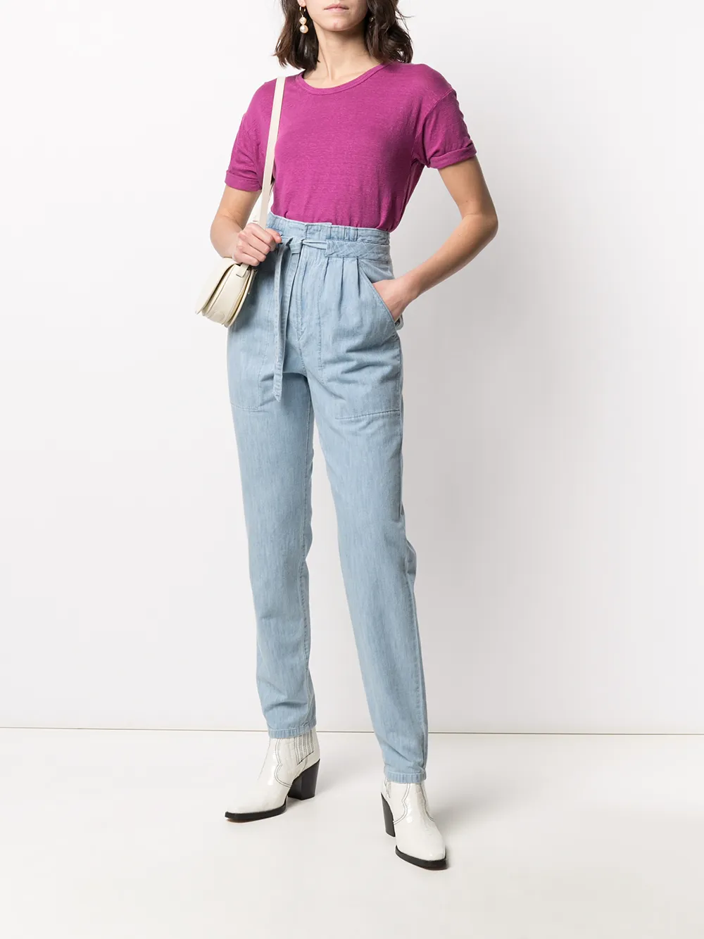 MARANT ÉTOILE High waist broek - Blauw