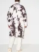 Homme Plissé Issey Miyake splatter-effect pleated coat