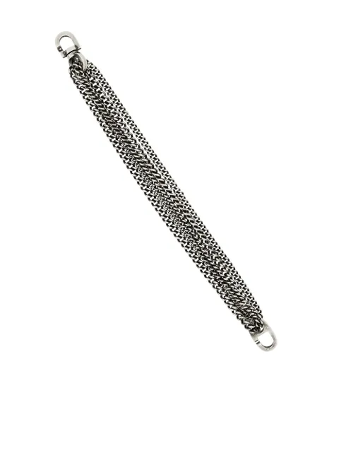 M.Cohen multi-chain layered bracelet