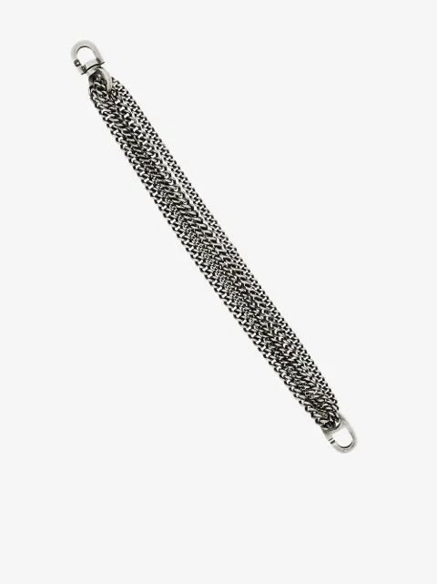M.Cohen multi-chain layered bracelet