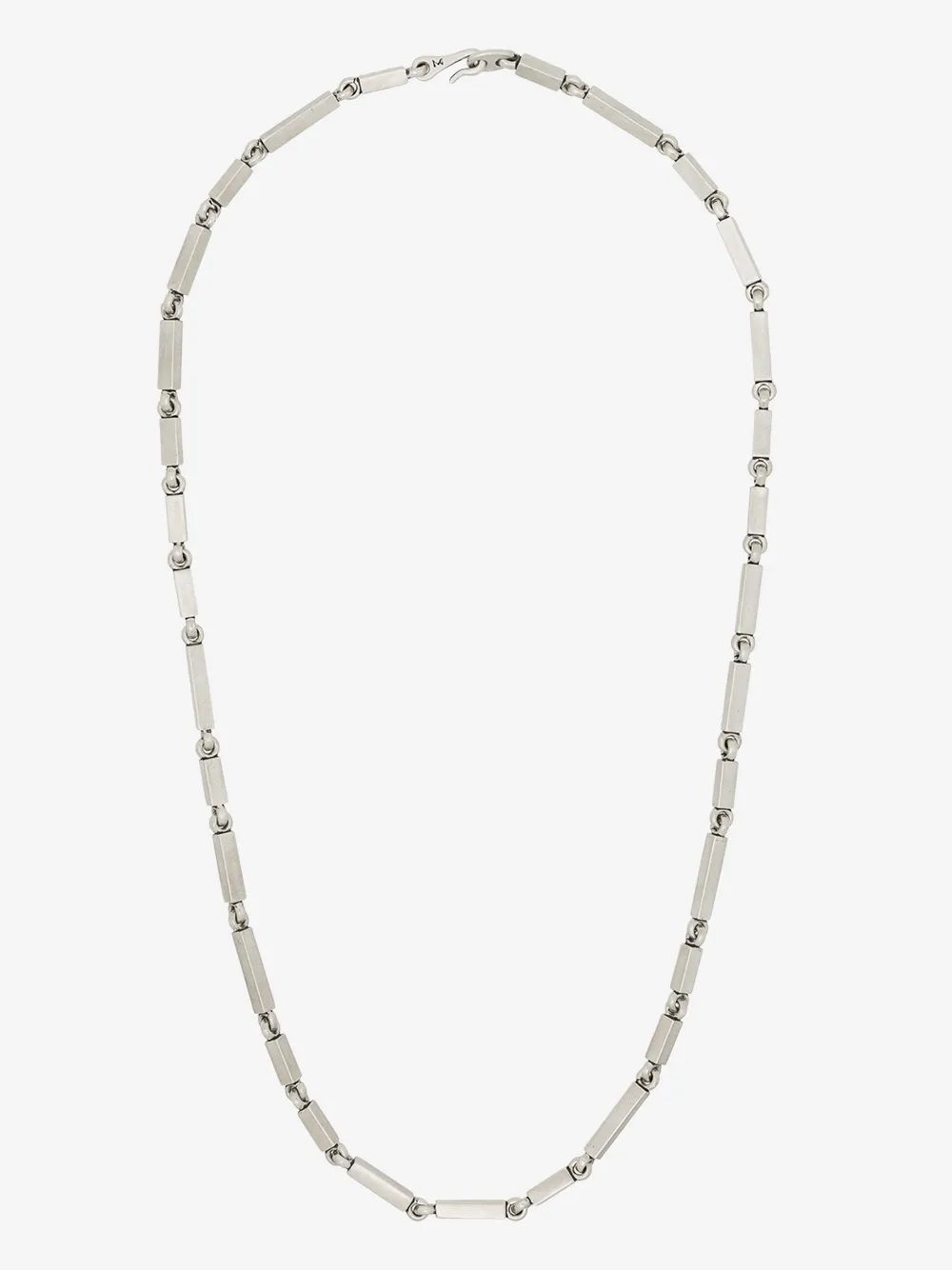M.Cohen sterling silver rectangular-link necklace | Silver | Image 1