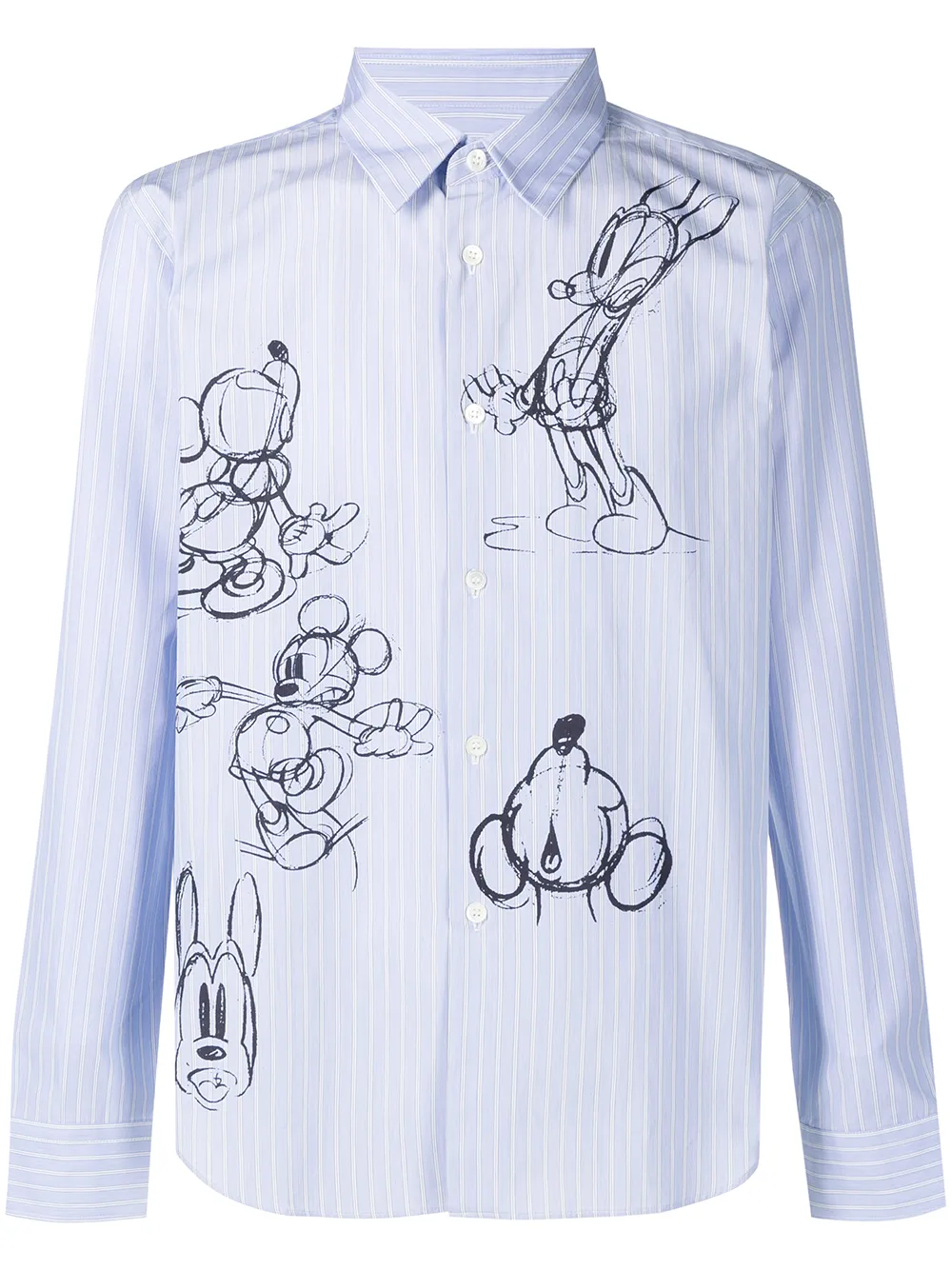 comme des garcons mickey mouse shirt