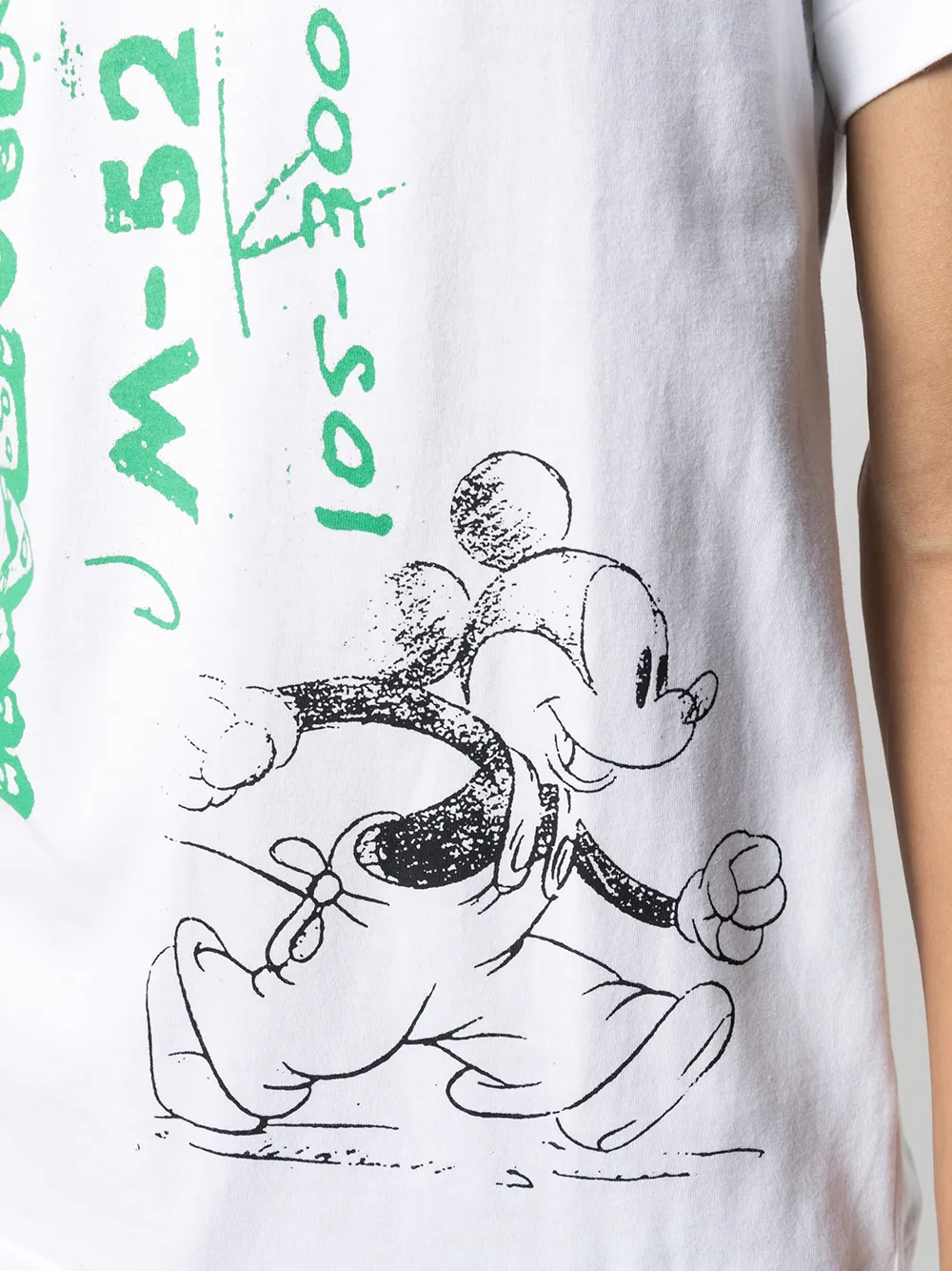 фото Comme des garçons homme deux футболка mickey's inventions